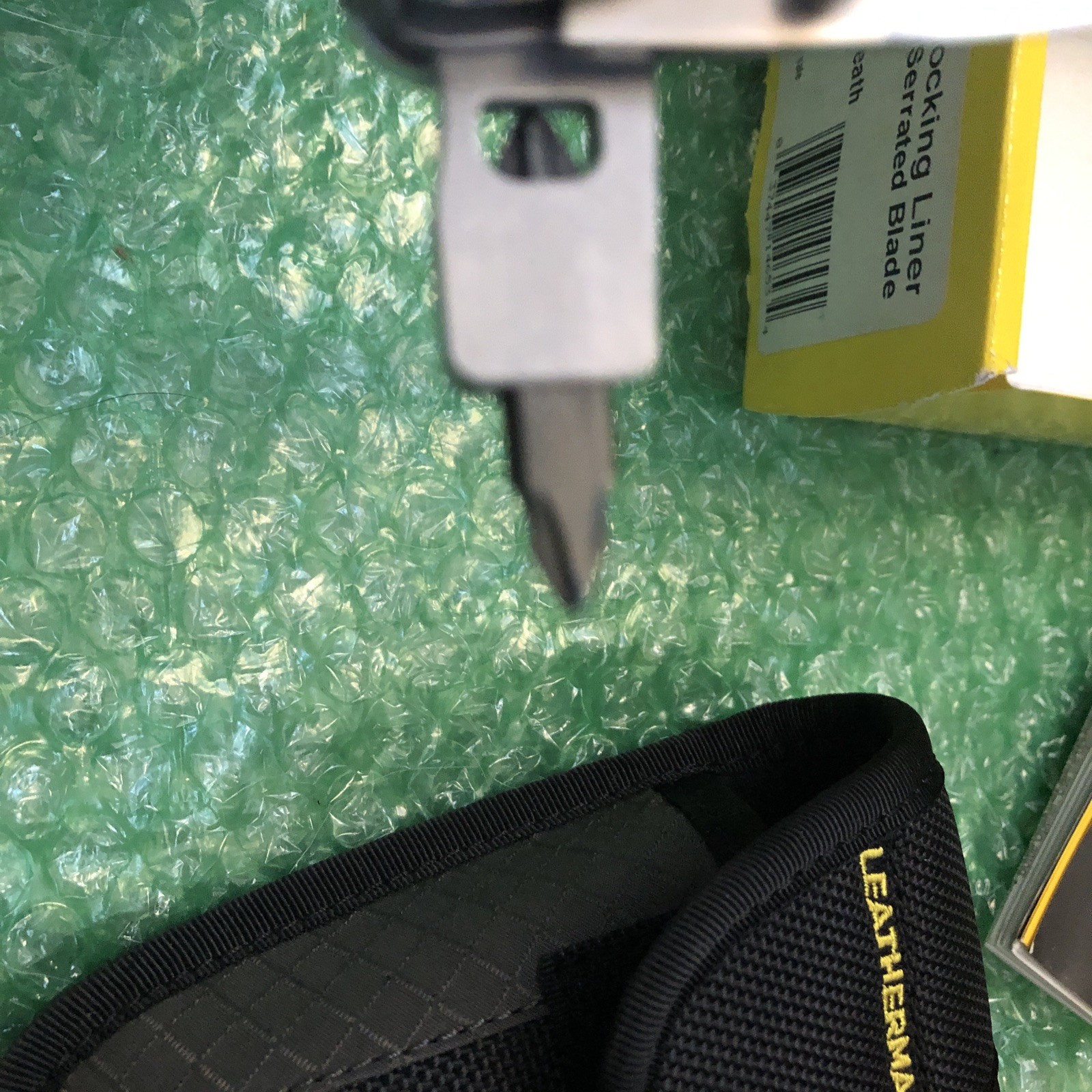 Leatherman E307x knife w/Serrated Blade (Similar to e306x e304x Expanse Series)