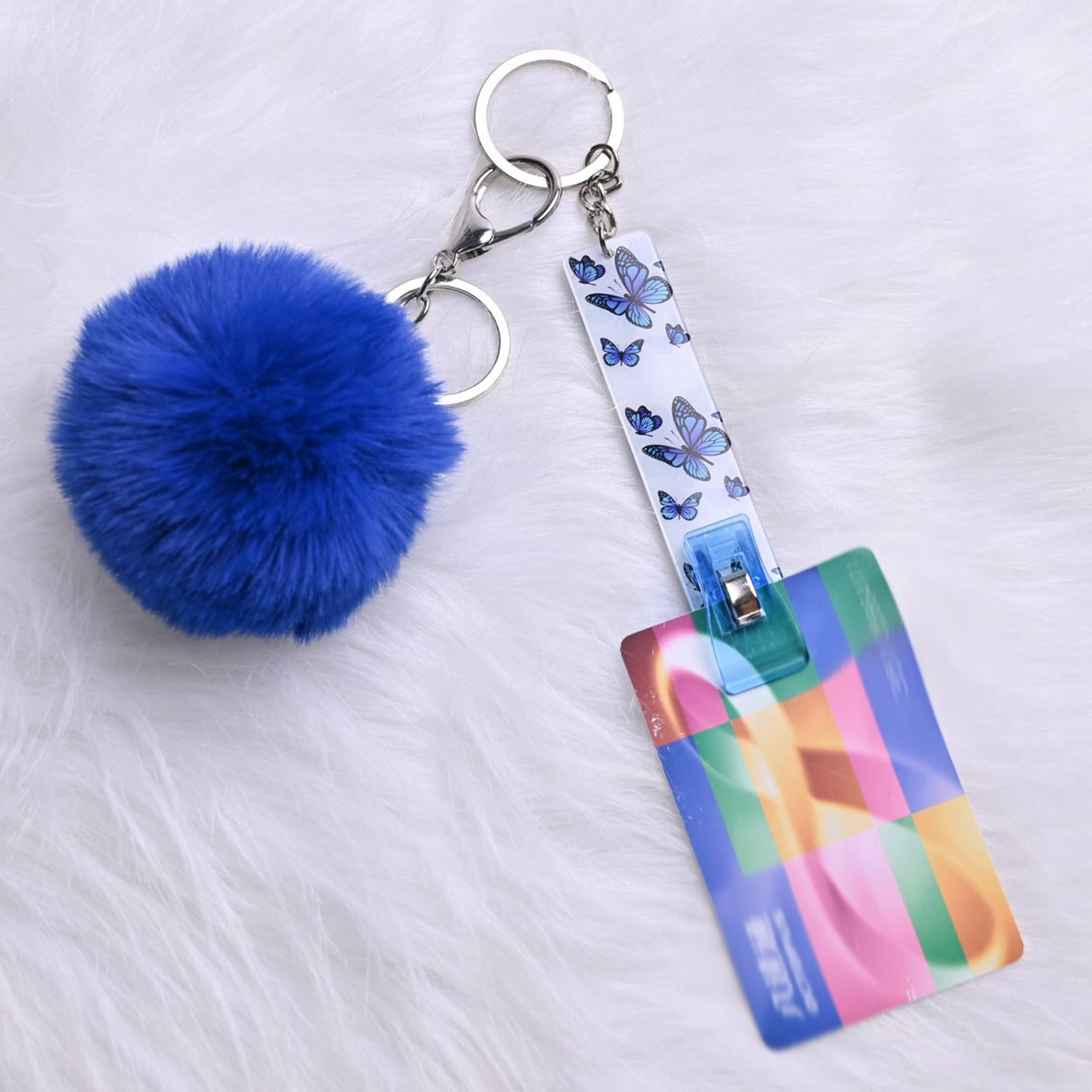 Card Grabber Keychain Card Puller for Long Nails ATM Card Clip Contactless8549