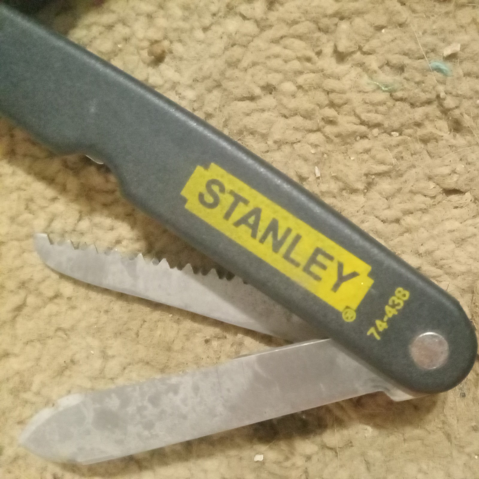 STANLEY 74-438 Folding Pocket Shears Multi Tool Stainless with Sheath