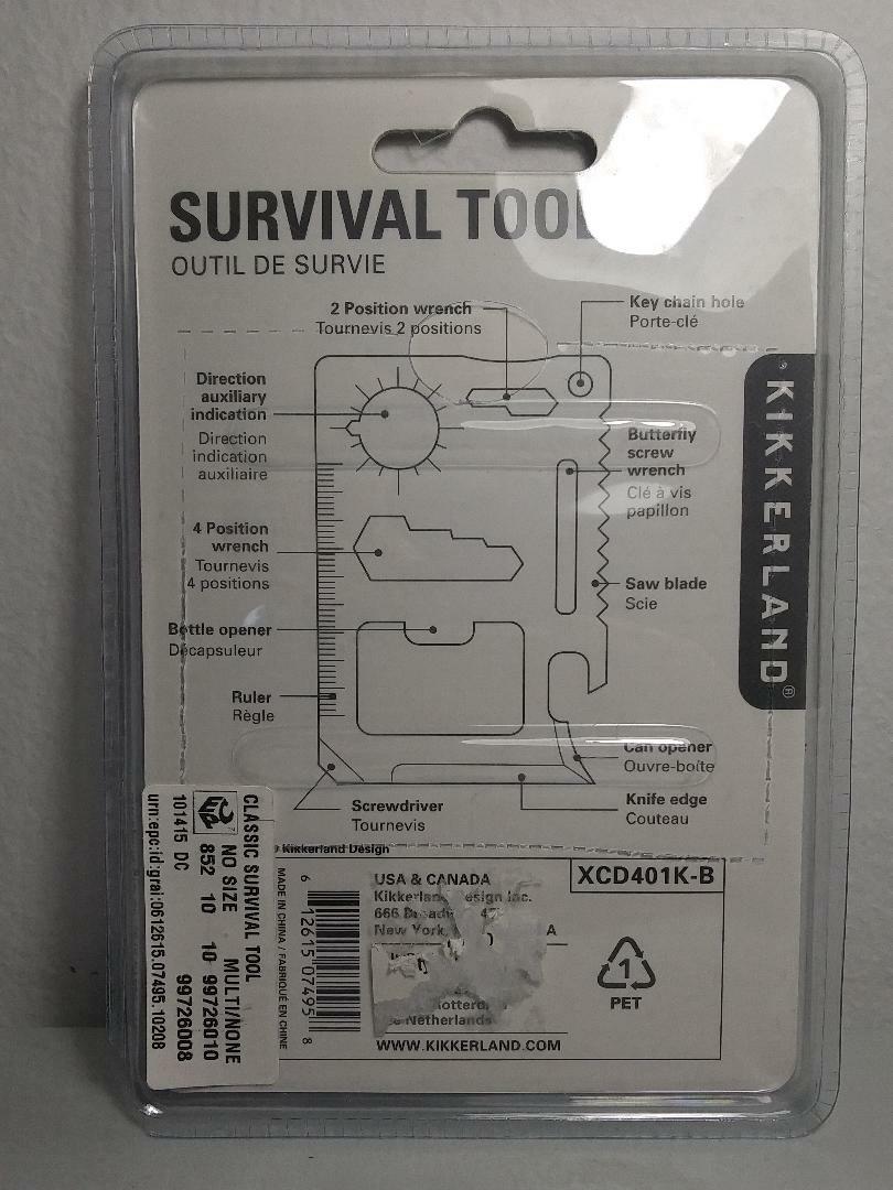 SURVIVAL TOOL KIKKERLAND