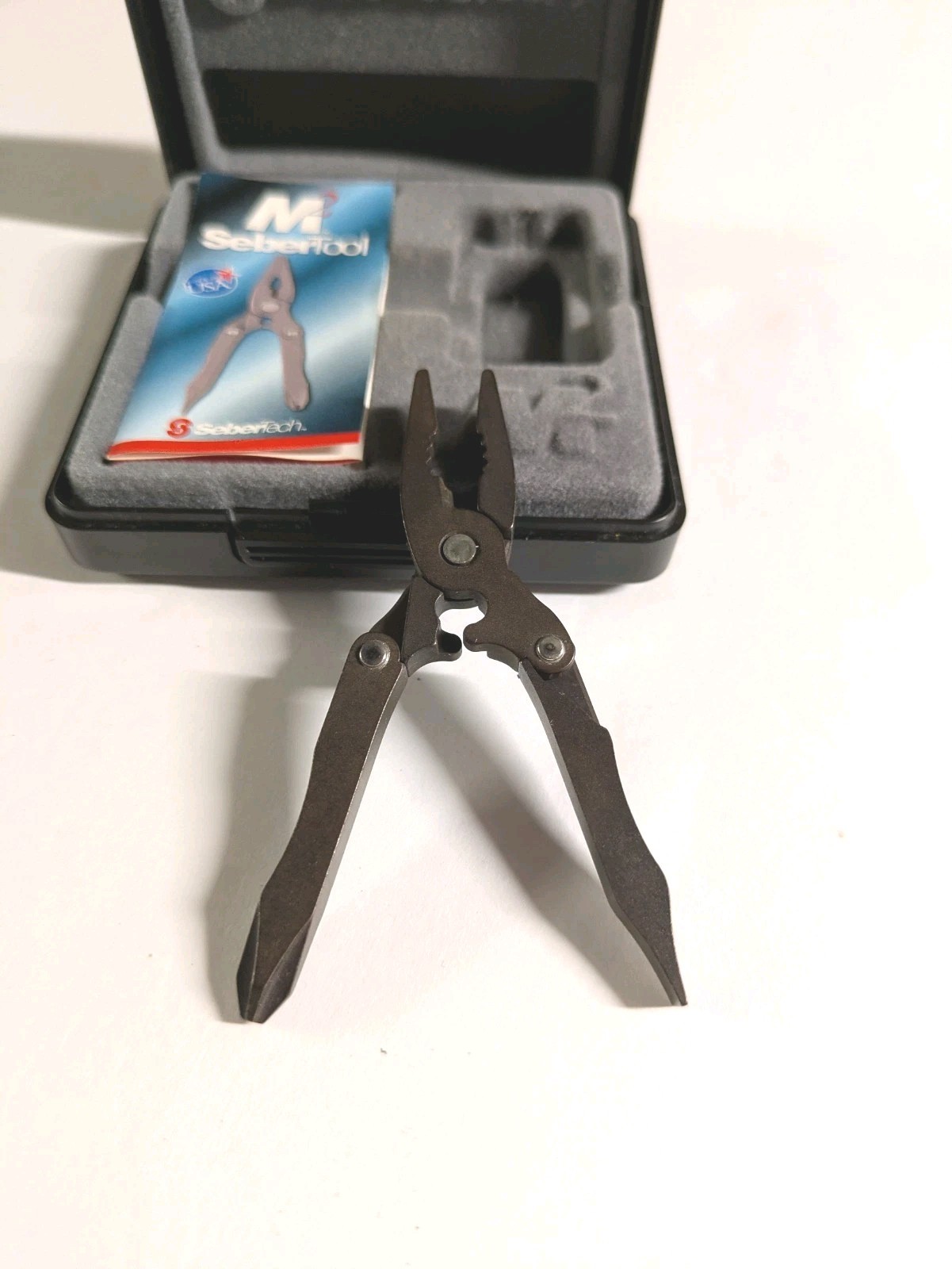 Vintage M2 SeberTool by SeberTech. Multi tool. Metallic Brown. Original Box