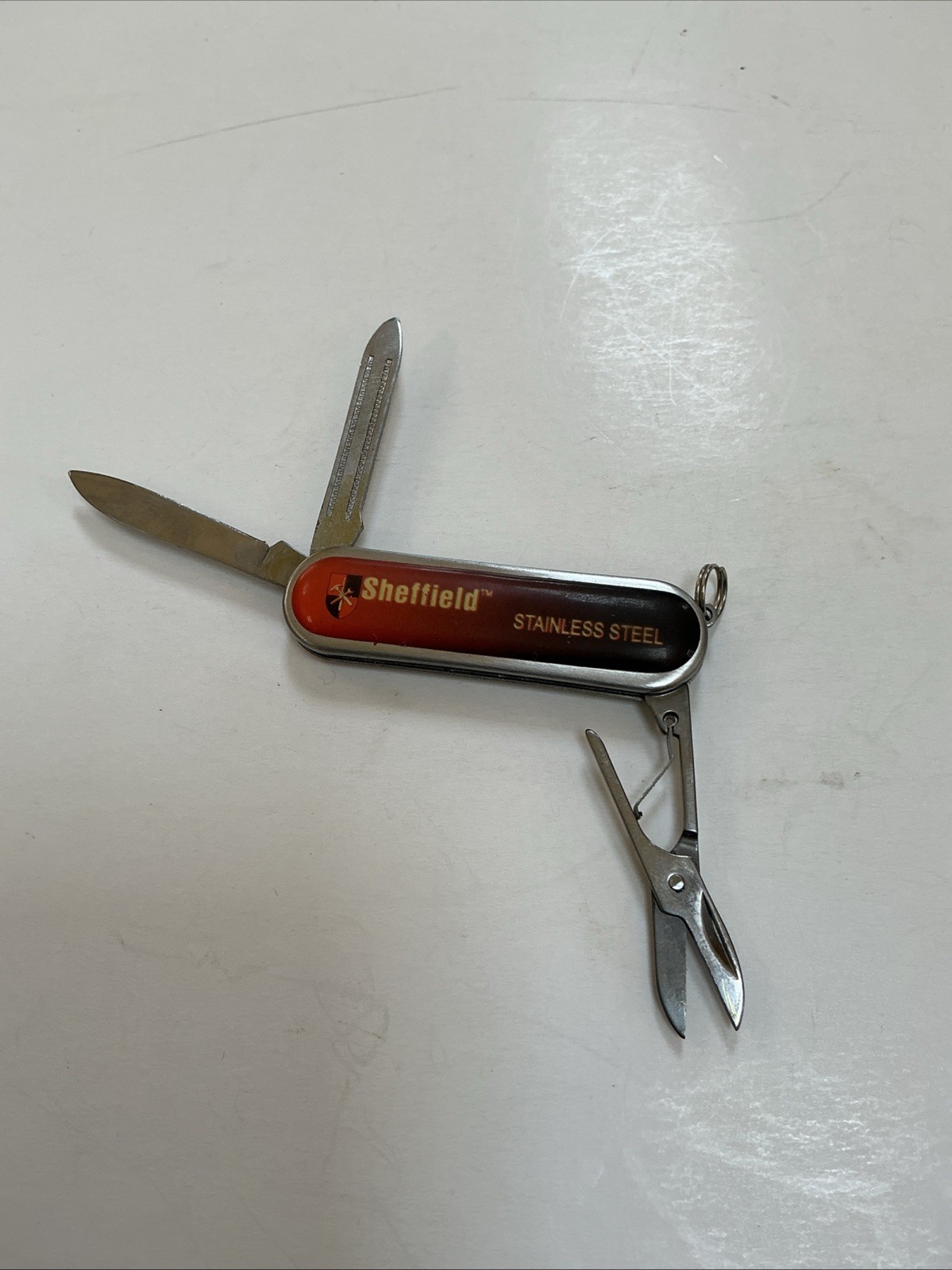 SHEFFIELD 3 Piece Multi Tool Knife- Scissors- Nail File