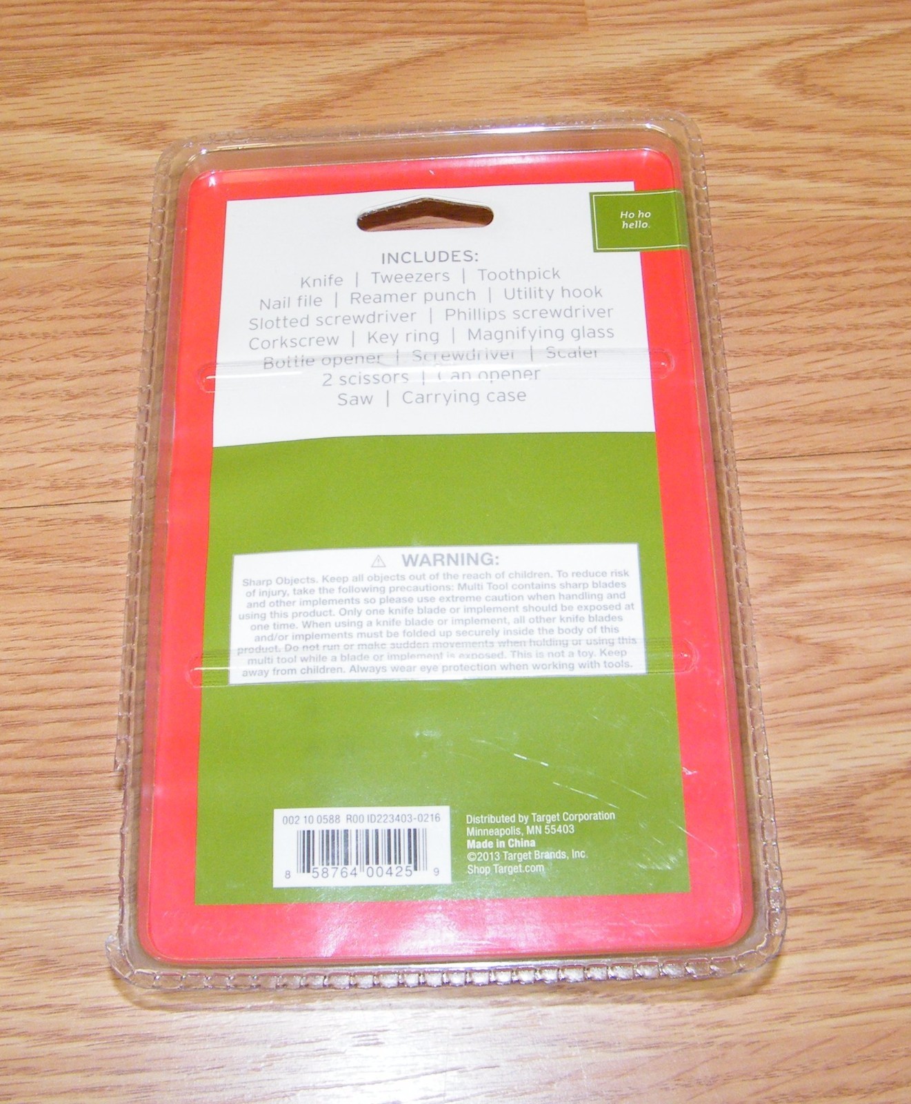 Target Store Brand 3 1/2″ (inch) 18 Function Pocket Knife With Camo Case **NEW**