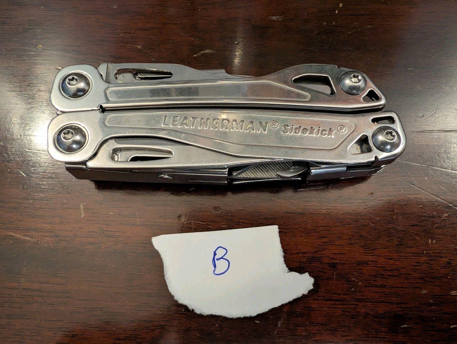 Leatherman Sidekick Multi-Tool, Knife, Pliers, Saw, EDC B