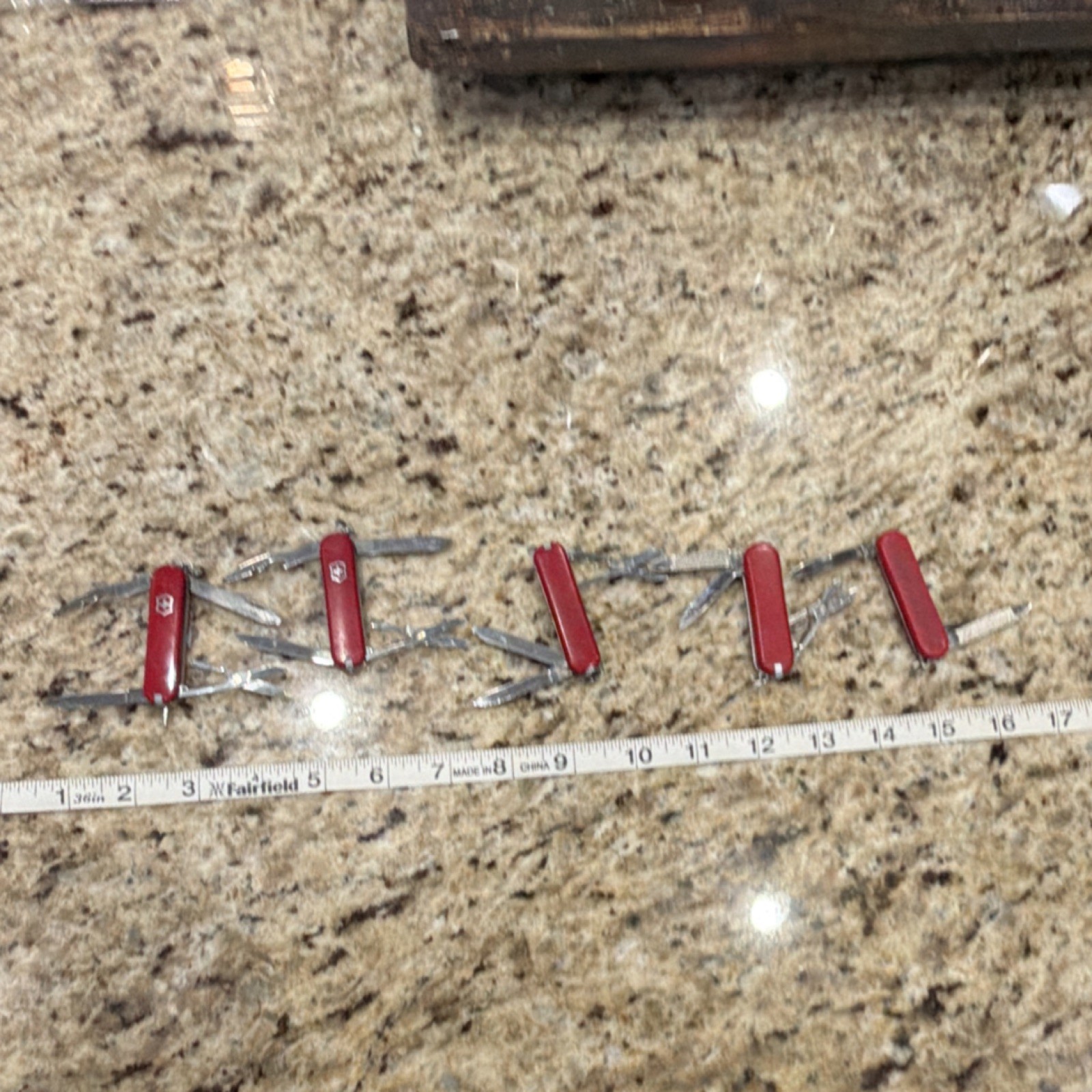 Victorinox Multi-Tool Red Stainless Steel Knife Scissors File