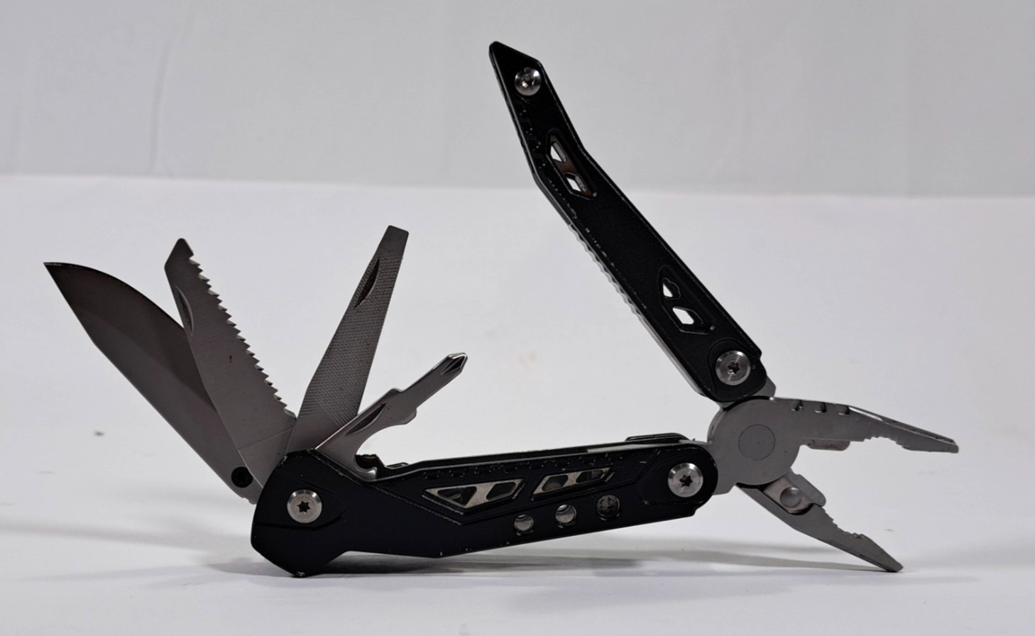 8 in 1 Handy Tool True Utility Handyman Full Size Pliers and Folding Knife X 6