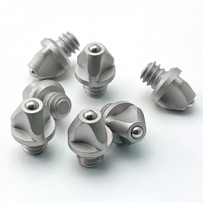 6PCS Triangle Glass Breaker Tail Cones for Combat Troodon Style DIY Parts
