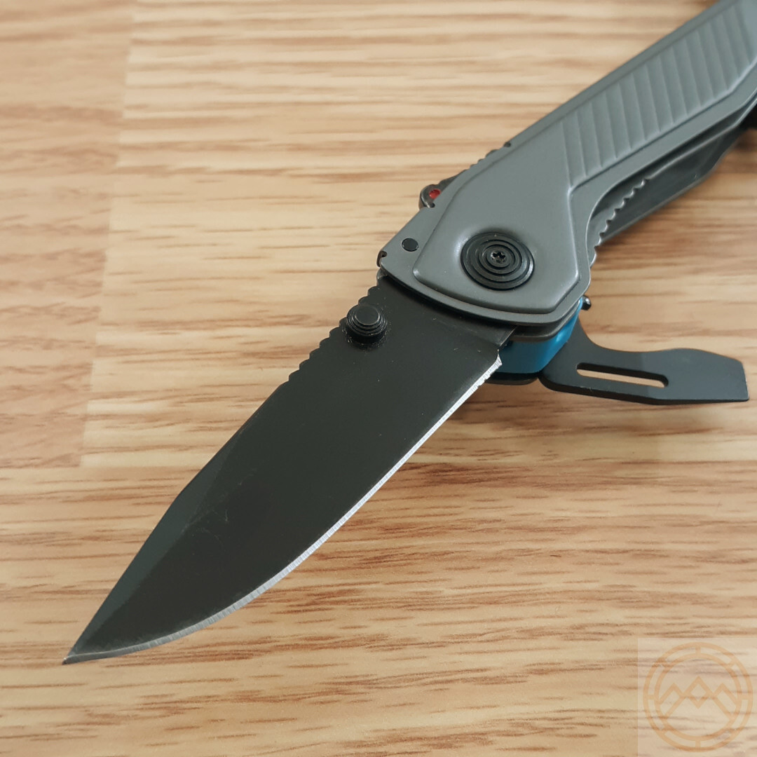 SOG Flash MT Linerlock Multi-Tool D2 Tool Steel Blade Stainless Steel Handle