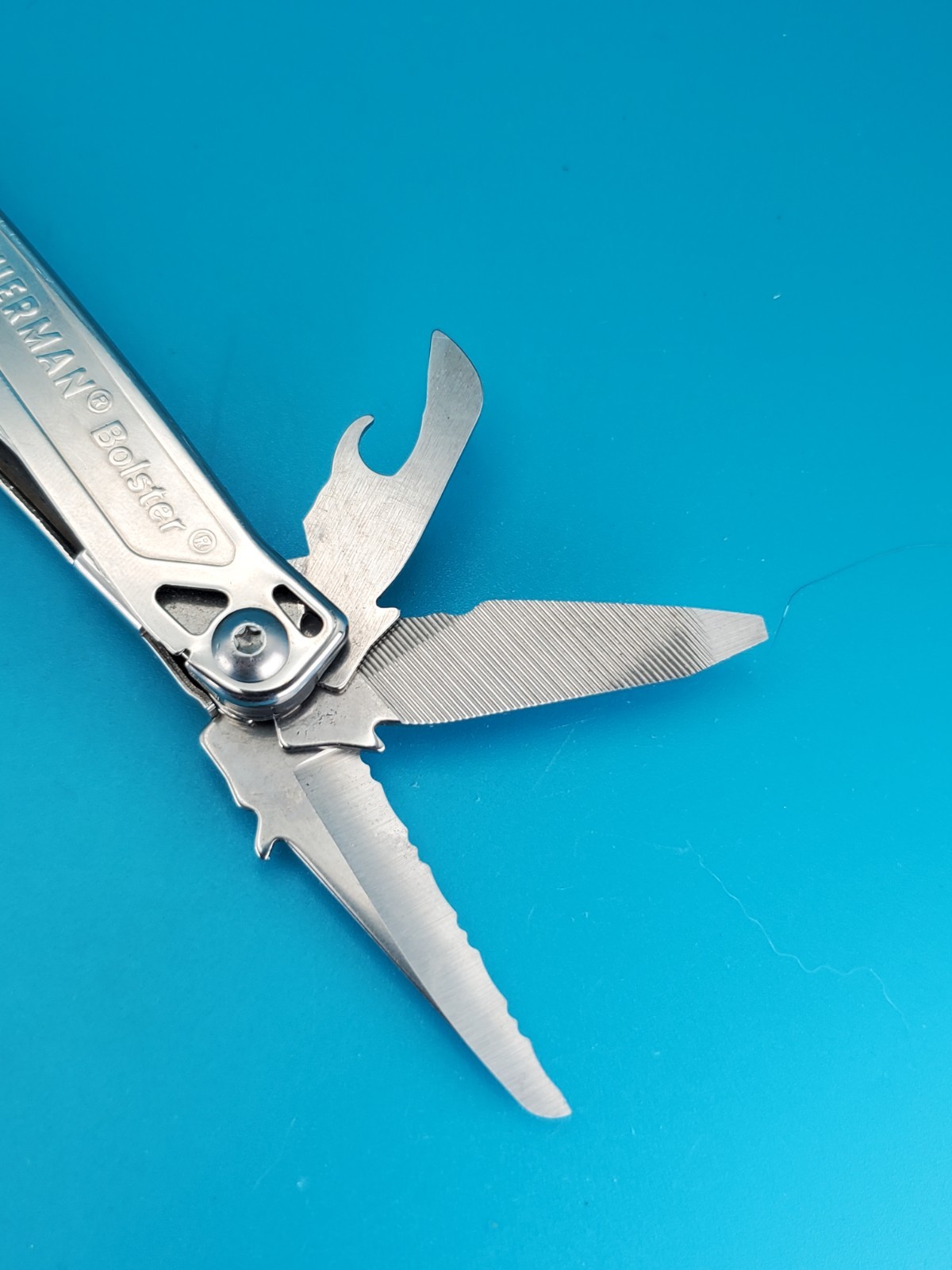 Leatherman Bolster 13 Tool Stainless Steel Multi-Tool!