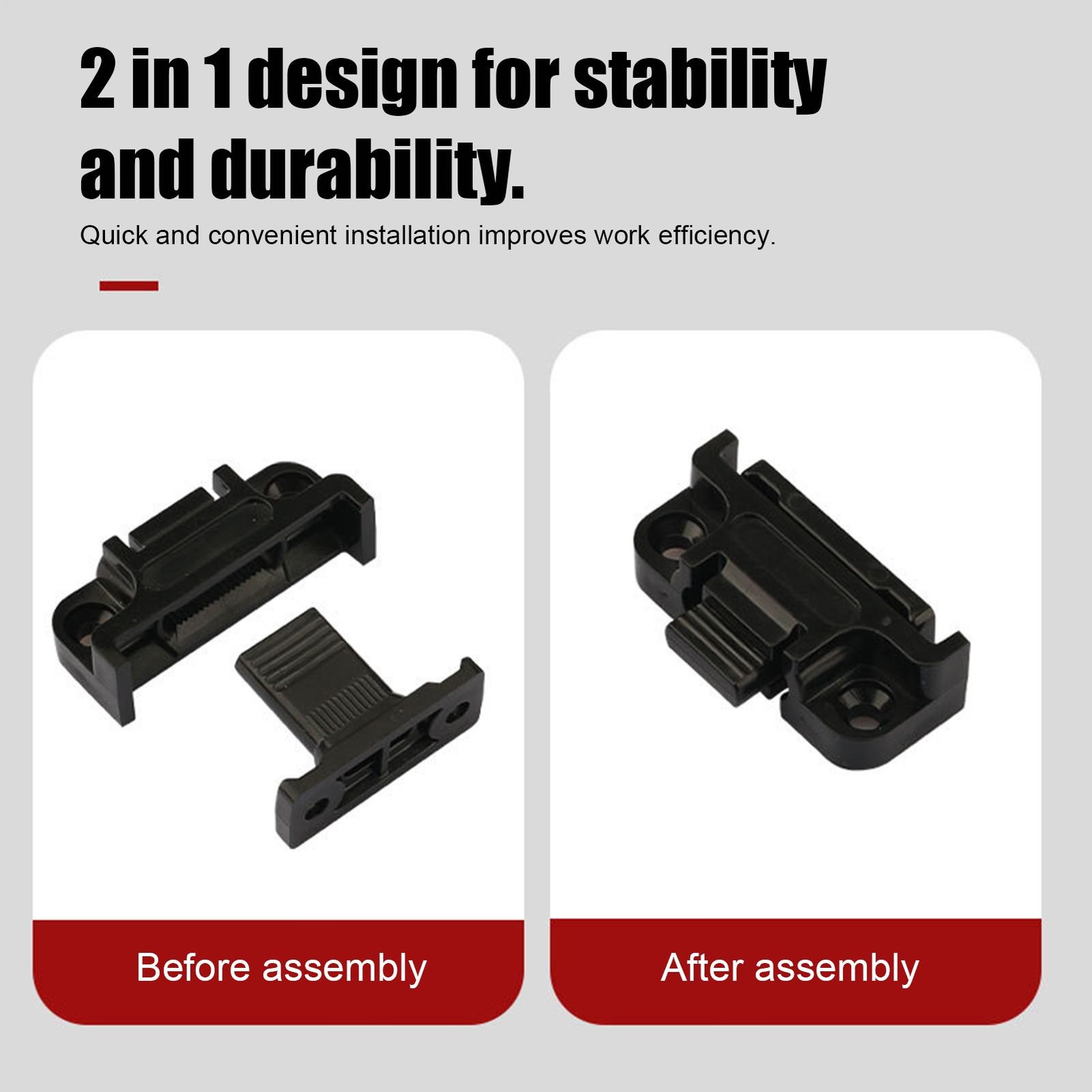 10-pcs Quick Release Roman Column Connector Siding Detachable Adjustable