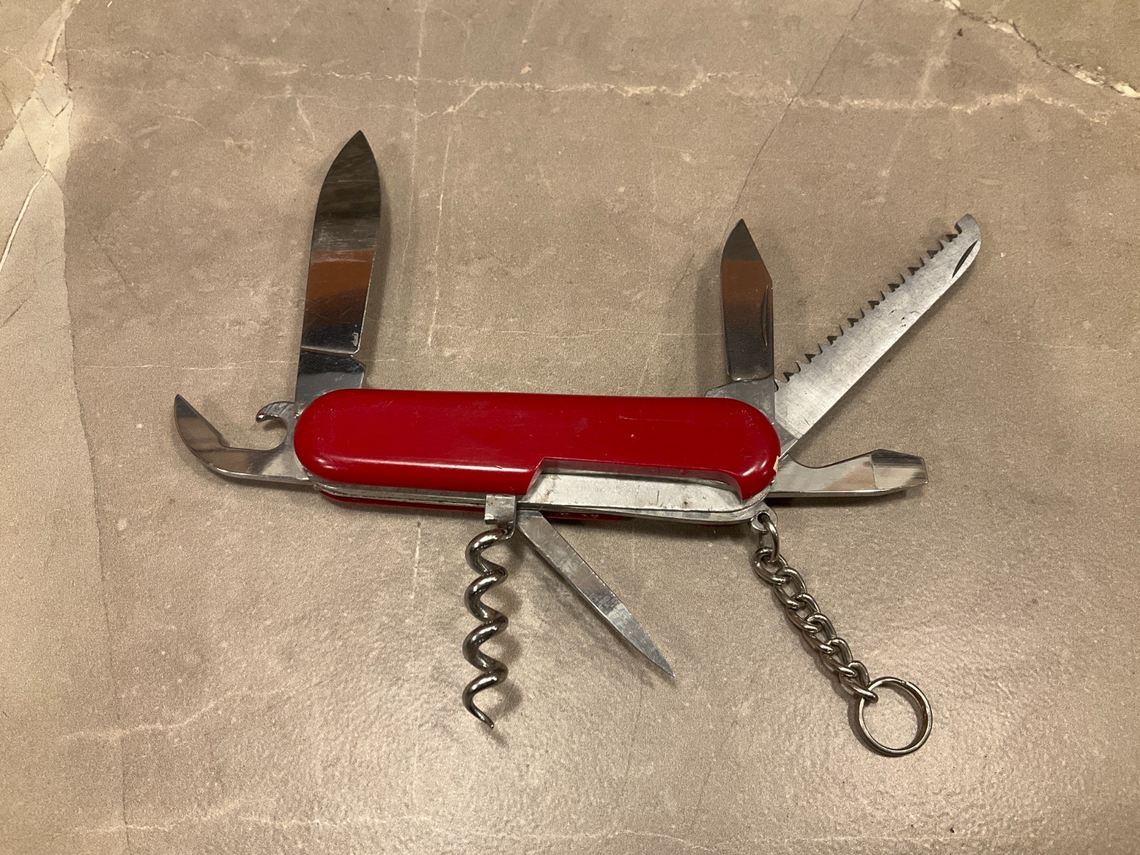 Vintage – Wenger Genuine Swiss Army Knife – Pathfinder – 9 in 1 tool – Rare