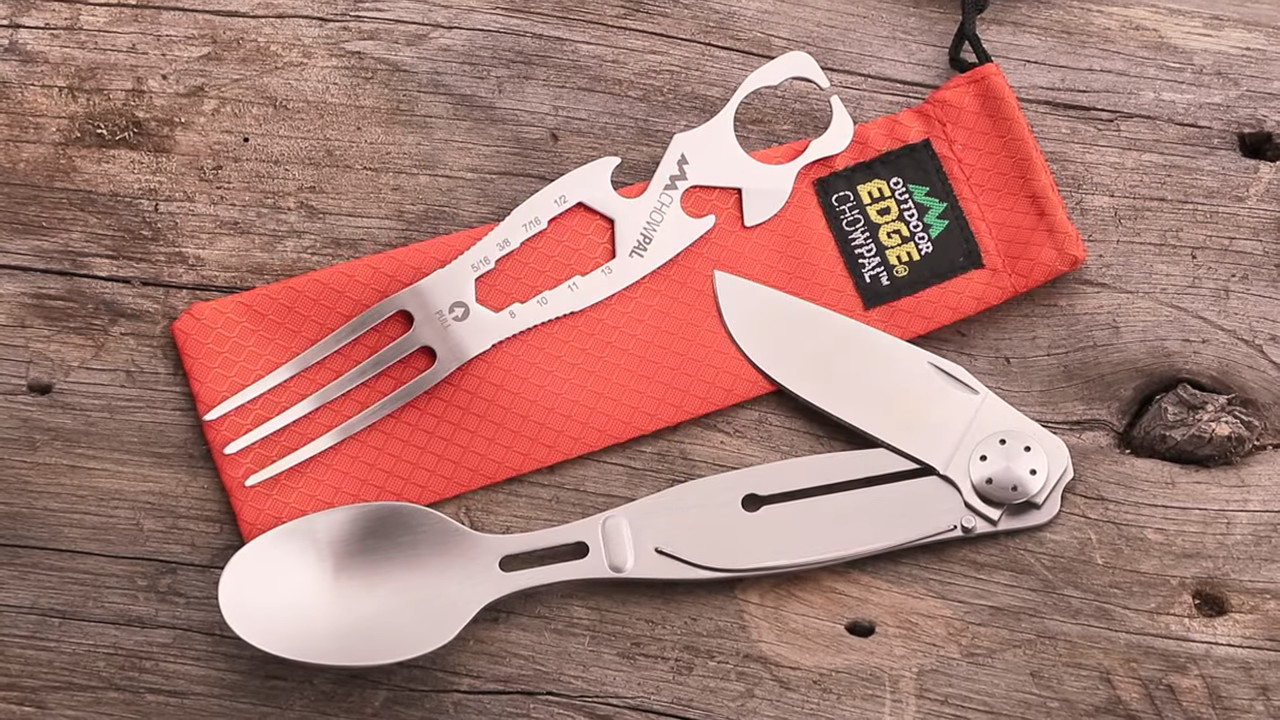 Outdoor Edge CHOWPAL Outdoor Mealtime Multi Tools 420J2 Stainless Steel