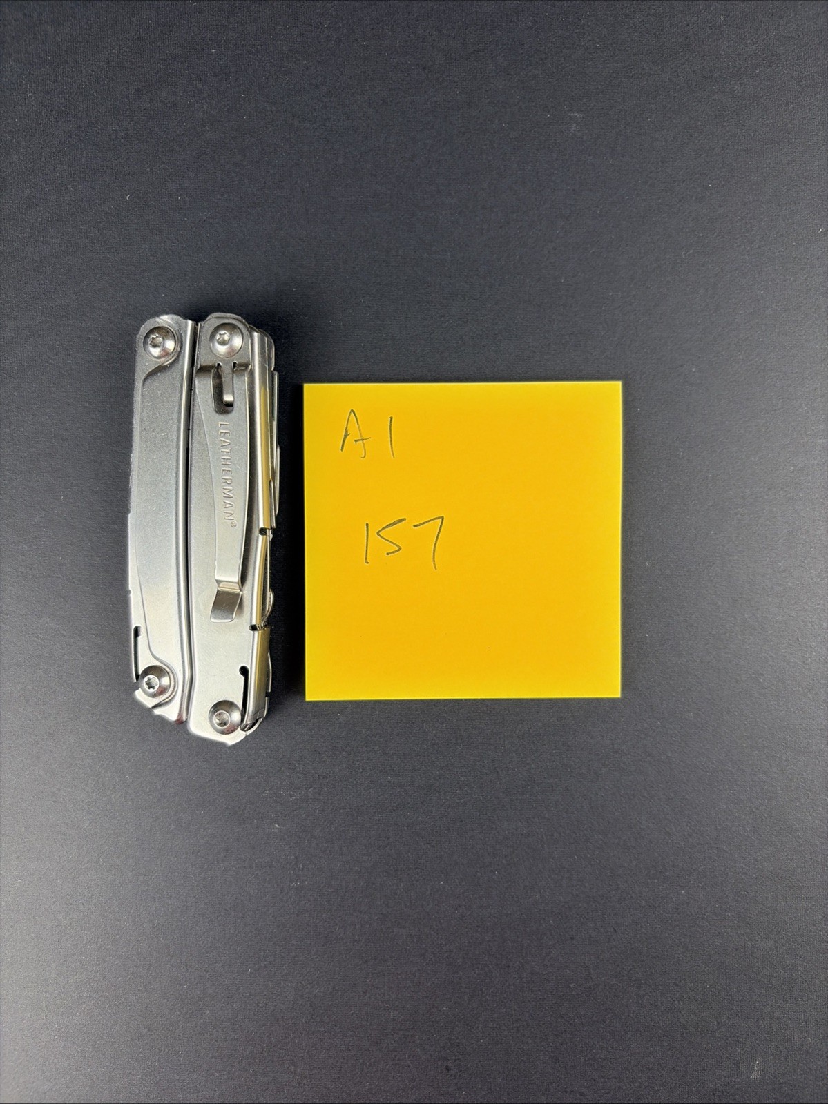 Leatherman Rev 3.8″ Multi-Tool, Stainless! USED