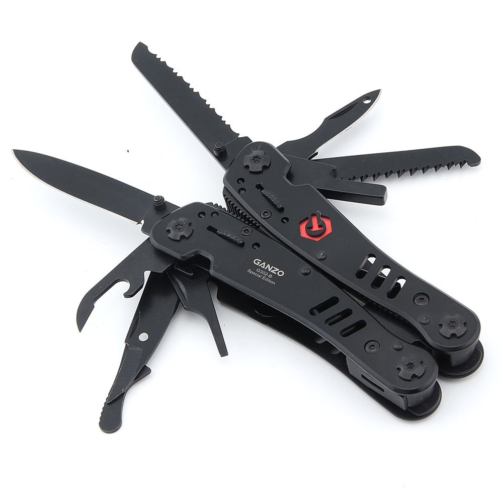 Multi Tool Multifunctional Plier Folding Knife Screwdriver 26 in 1 Portable E…