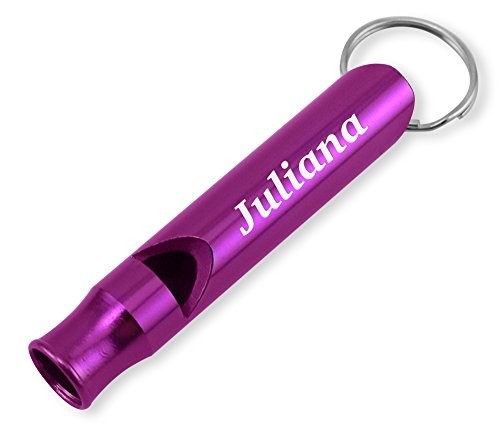 Dimension MW-Juliana F 9 Laser Engraved Anodized Juliana Metal Survival Whistle