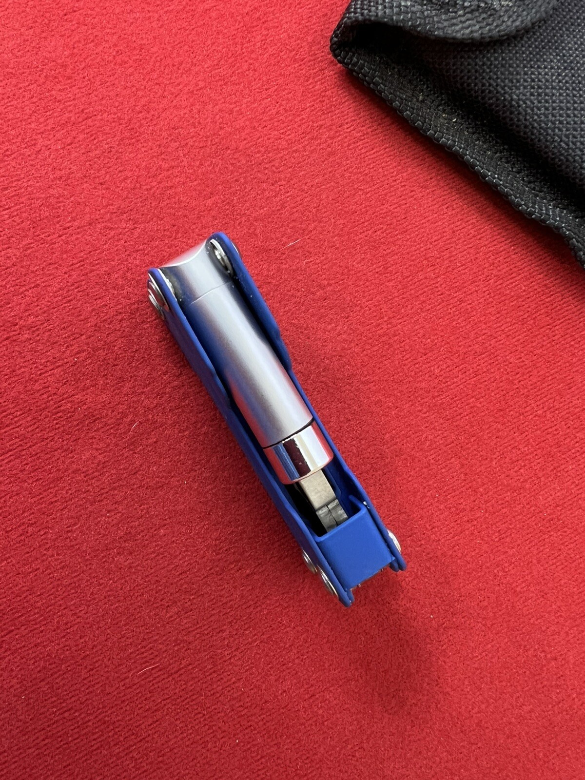 PROTOCOL 8 FUNCTION MINI MULTI TOOL WITH SHEATH – Pliers, Flashlight, Etc. – NOS