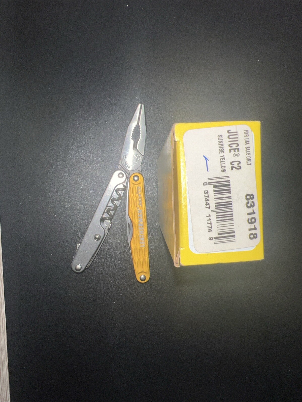 Leatherman Juice C2 831918 Sunrise Yellow Rare Discontinued NIB USA
