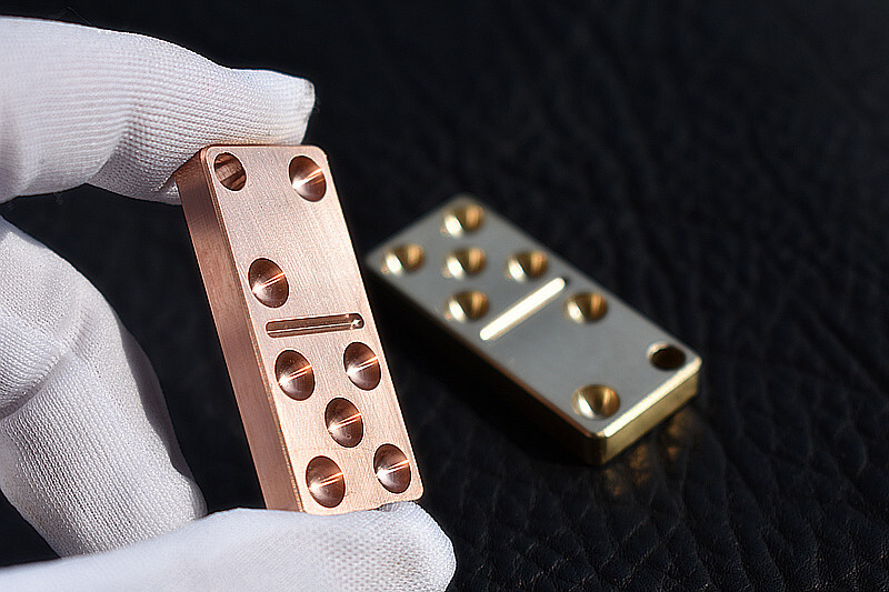 Brass Copper Keychain Pendant EDC Portable Creative Key Chain Ring Adult Toy