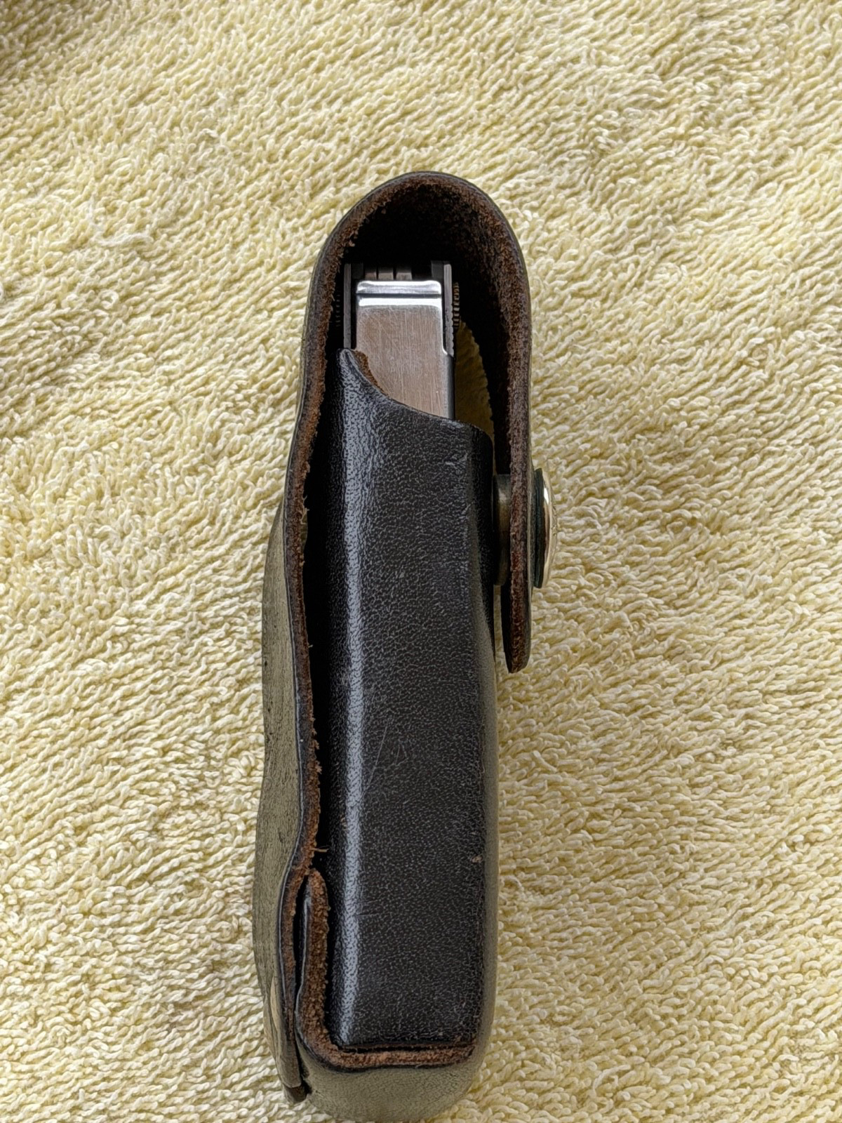 Classic Leatherman Kick Multi-Tool Knife Excellent Condition with Leather Sheath