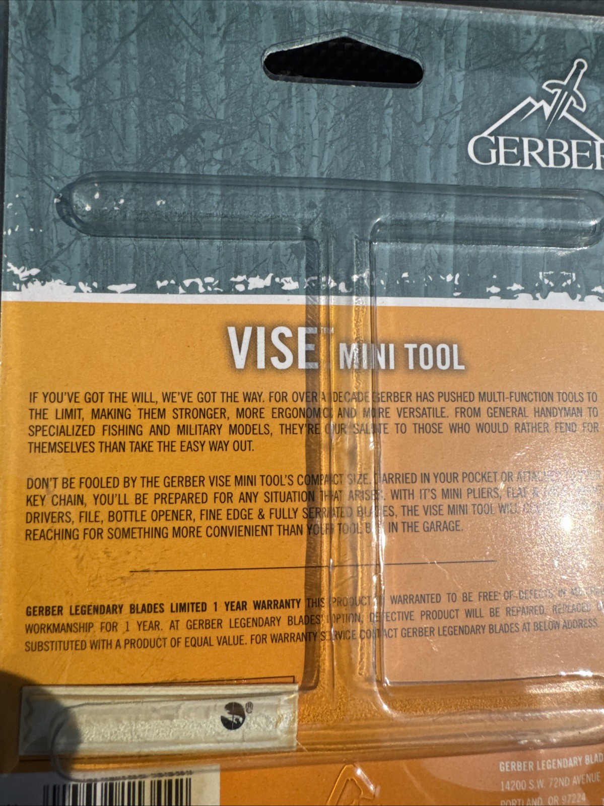 Gerber Nos Vise Mini tool Rare Color Army Green Pocket Tool Pliers Knife
