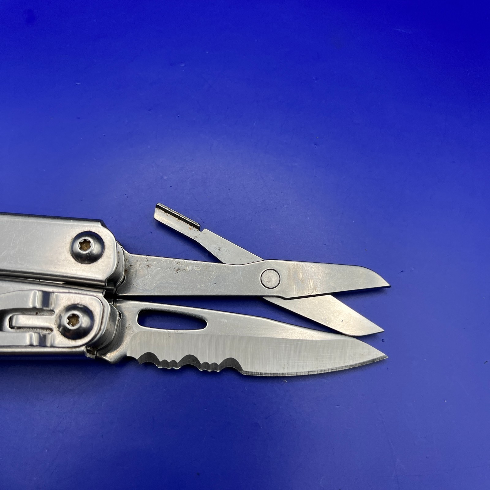 Leatherman Stainless Steel Wingman Multi Tool Scissors Knife Plier