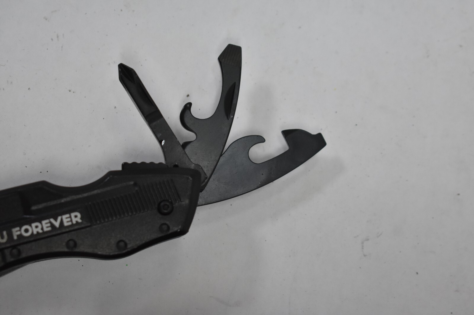 Eteh Multi Tool Pocket Knife For Climbing Camping Cycling Stainless Steel Black