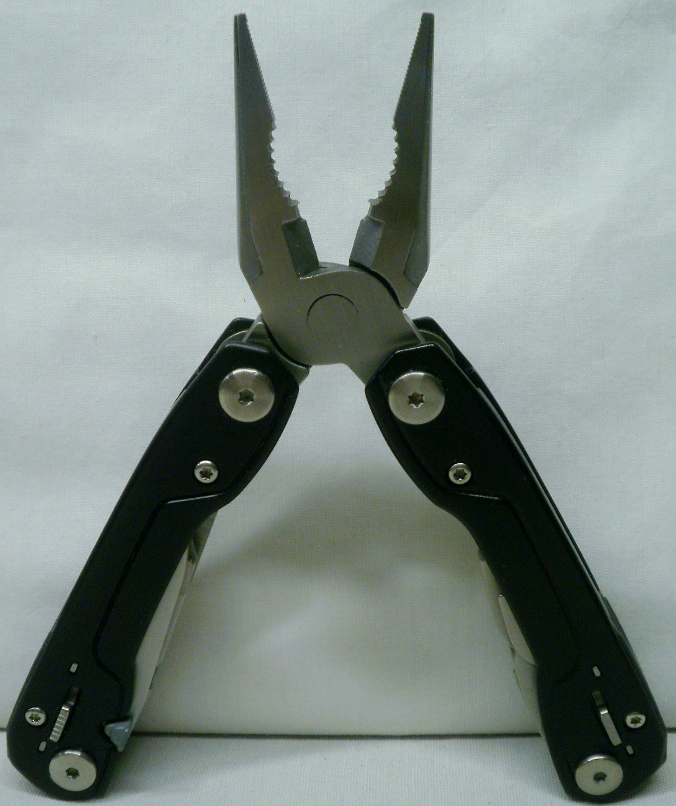 Folding Pocket Multi Tool Pliers Pocket Knife Scissors Can Opener Screwdriver