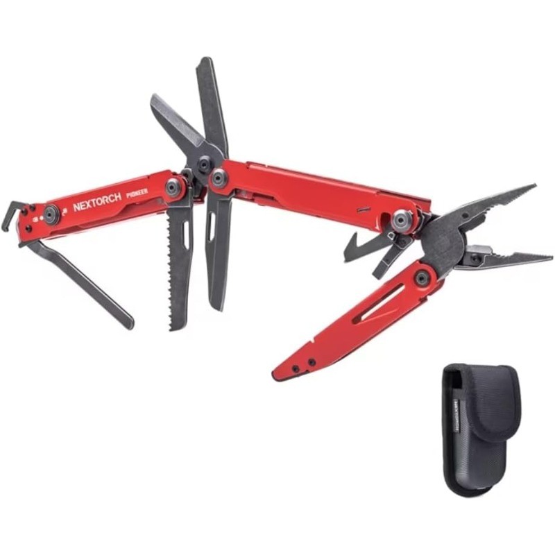 PIONEER MT20 14-IN-1 Multi-tools Full-Size,Versatile Multi-tool Set Scissors