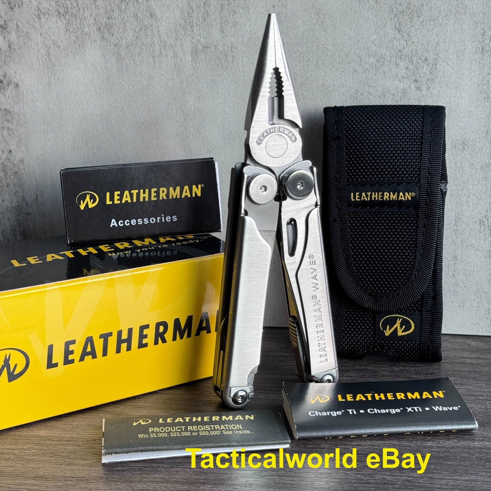 Leatherman New Wave/2nd generation Wave multitool year 2004 PAT PEND