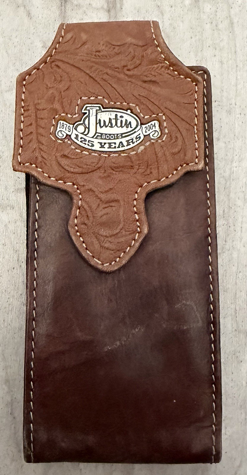 Leather Multi-tool , Knife, Phone Case Clip On Justin LEATHER