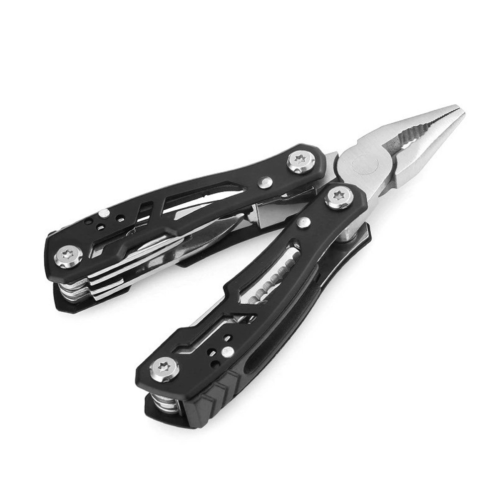 14 In 1 Pliers Mini Multitool Rugged Practical Portable Pocket Camping Tool US