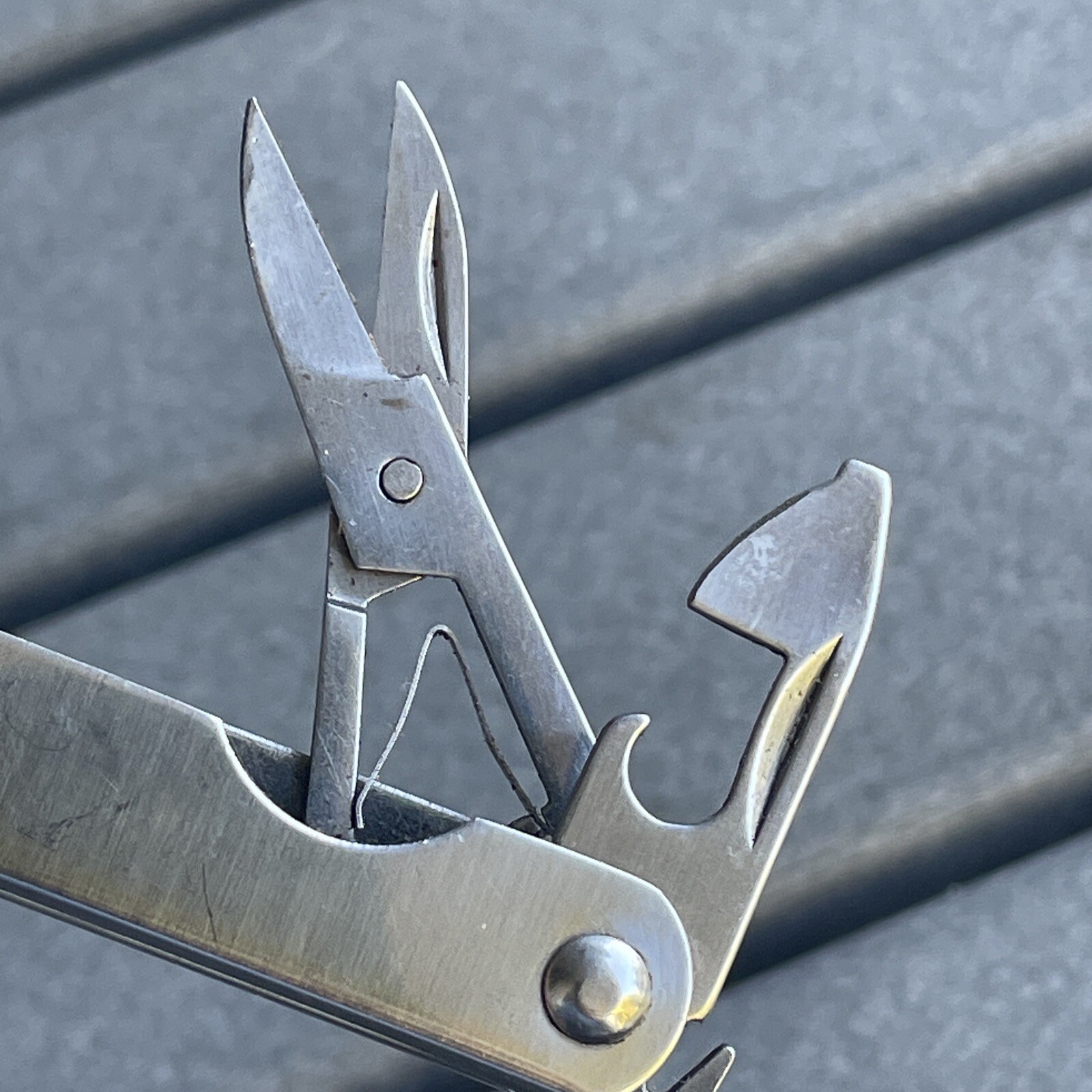 All In One Alaska Tool Stainless Steel Pocket Knife Case Pliers Opener Case