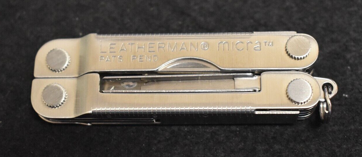 The Original Leatherman Micra Advertising Welch’s Juices IN Original Box