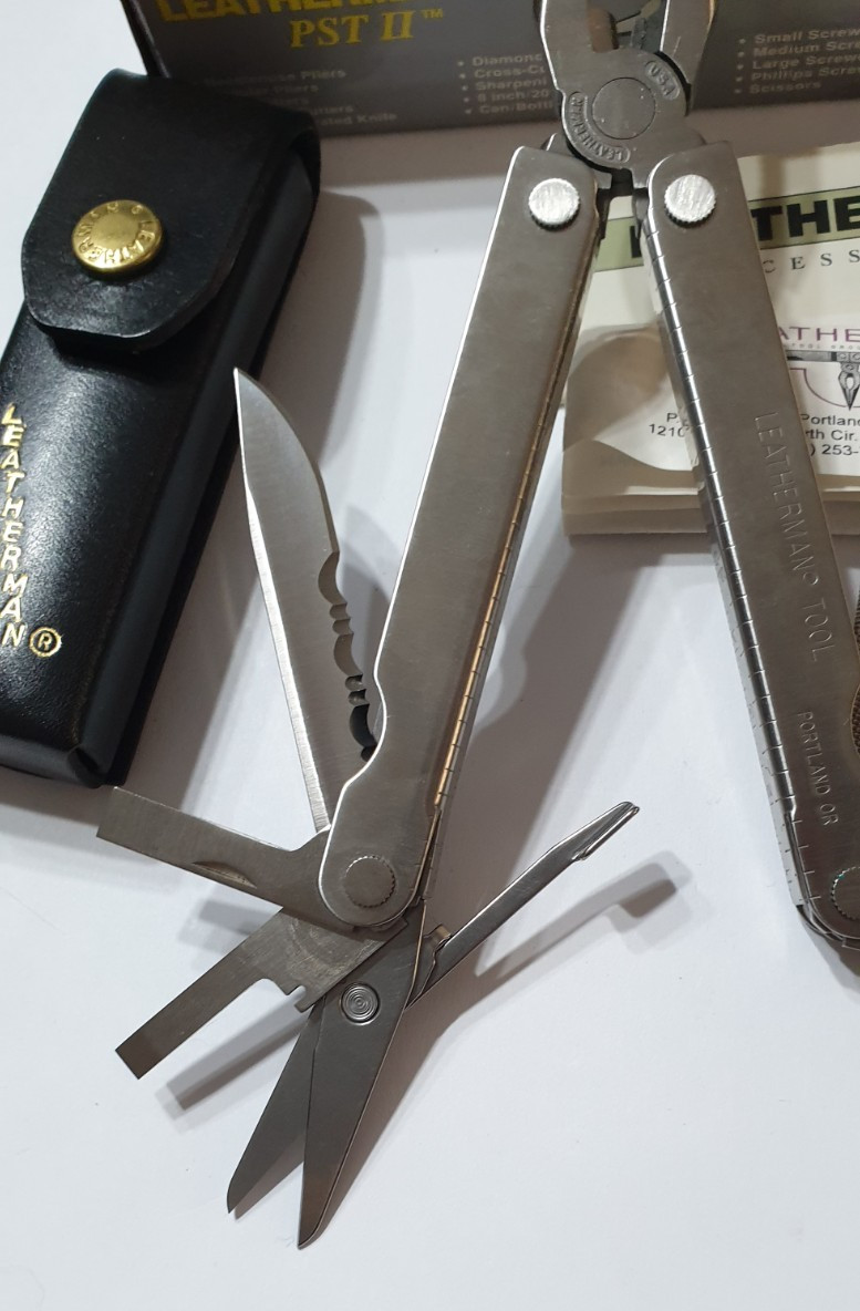 🔥🔥 Leatherman PST II Stainless Multi-Tool New in Box Rare Retired Collectable