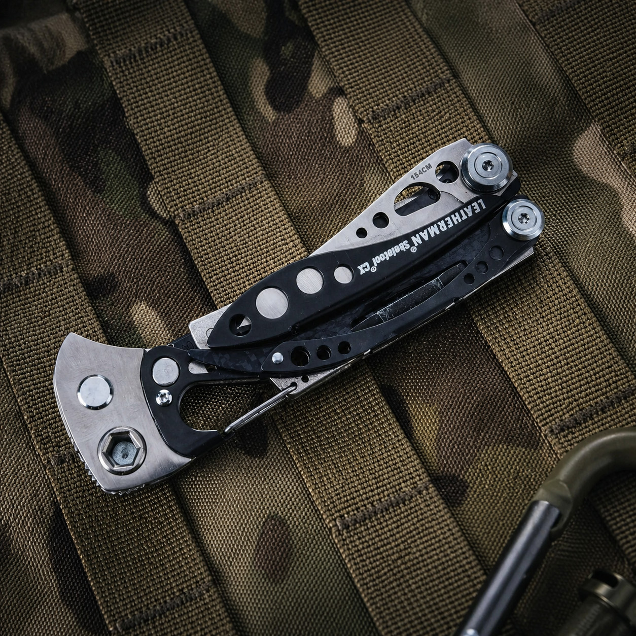 Ratchet Hammer Mod Attachment For Leatherman Skeletool 36T Stainless Steel EDC