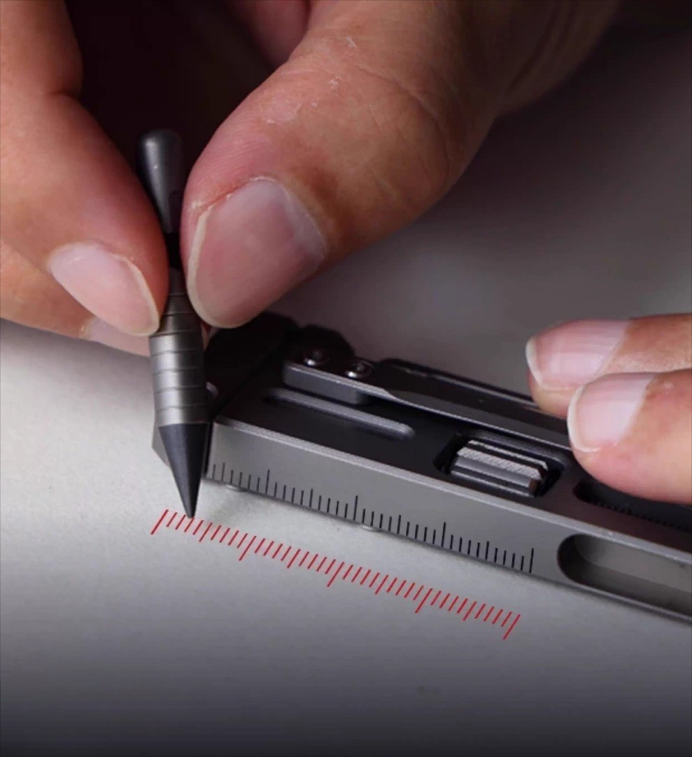 TC4 Titanium alloy EDC pry bar Measurement of broken window Ratchet Screwdriver
