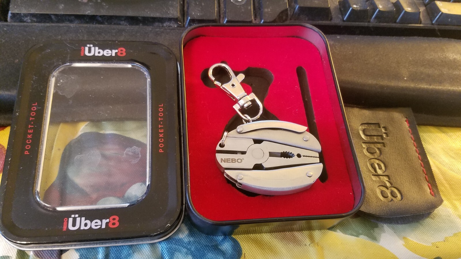 Unbr 8 Uber8 Pocket Tool With Case In Original Metal Box
