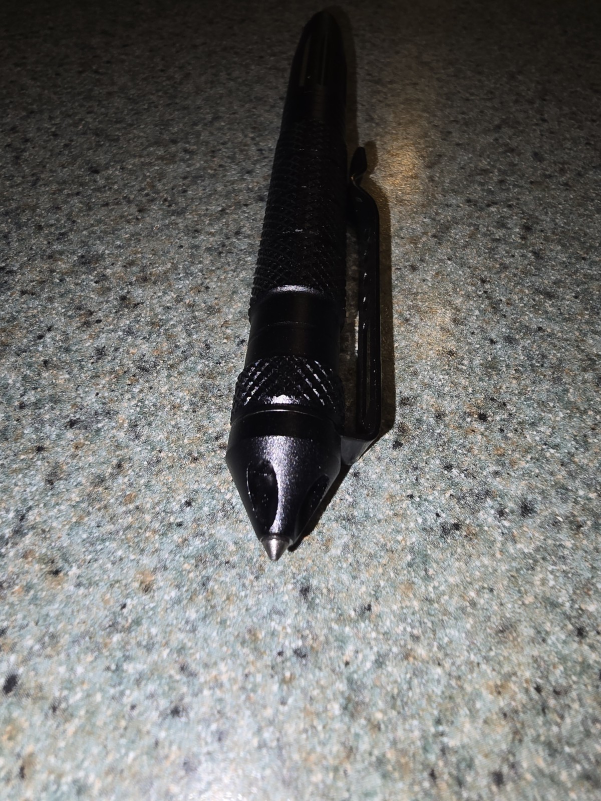 EDC Leather Sheath – With Pen And Flashlight