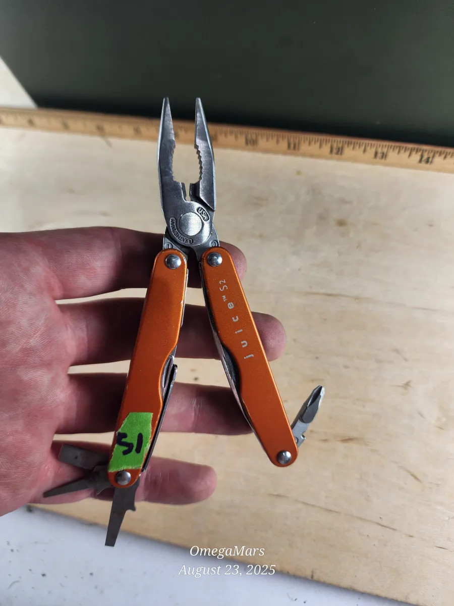 Leatherman S2 #15Gr Light usage