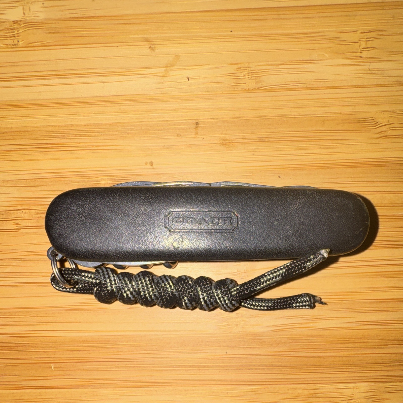 Victorinox Coach Climber Swiss Army Knife 91mm Leather Scales. Limited Edition.