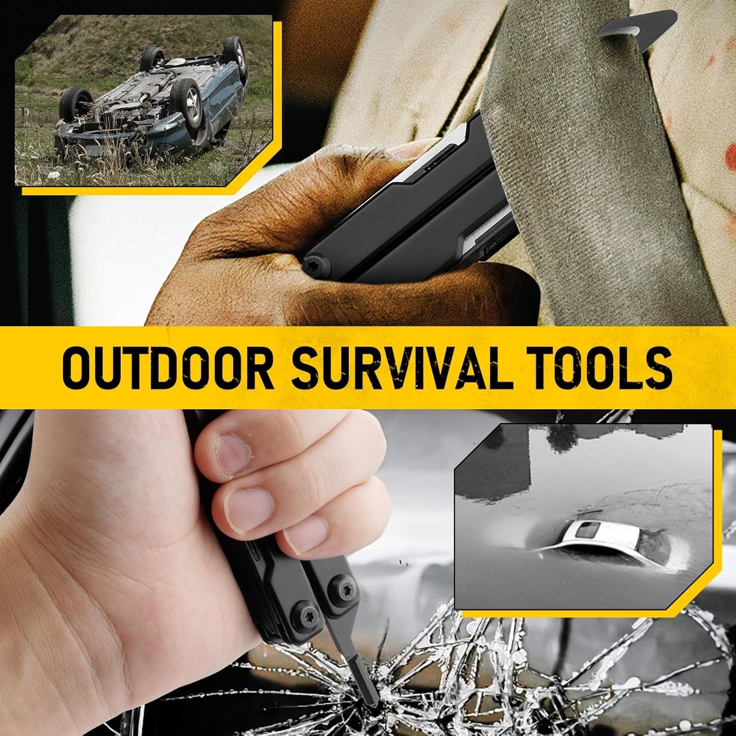 Stainless Steel Mini Multitool: Versatile Pocket Companion for Outdoor Lovers
