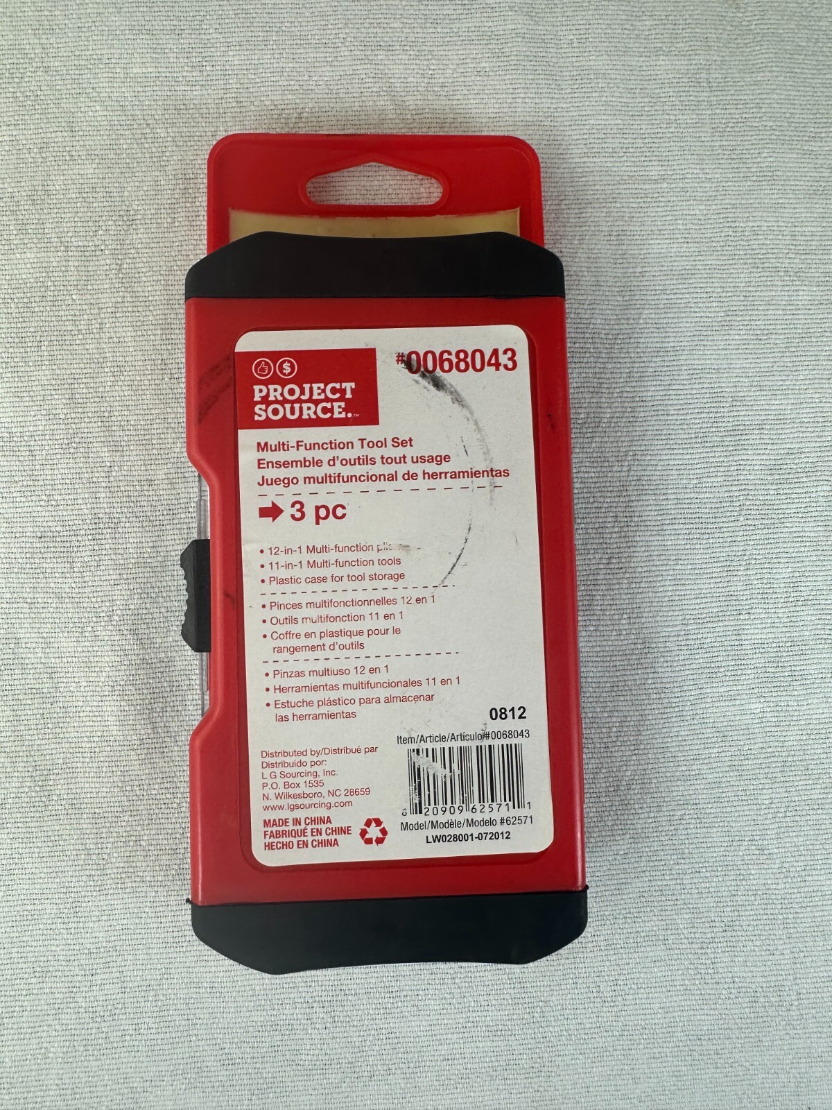 Project Source 12-in-1 Pliers and 11-in-1 Multi-Function Tools Knife 0068043