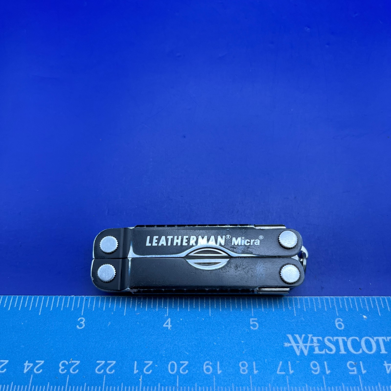 Leatherman Micra Multi-Tool Knife, Scissors- Bladk