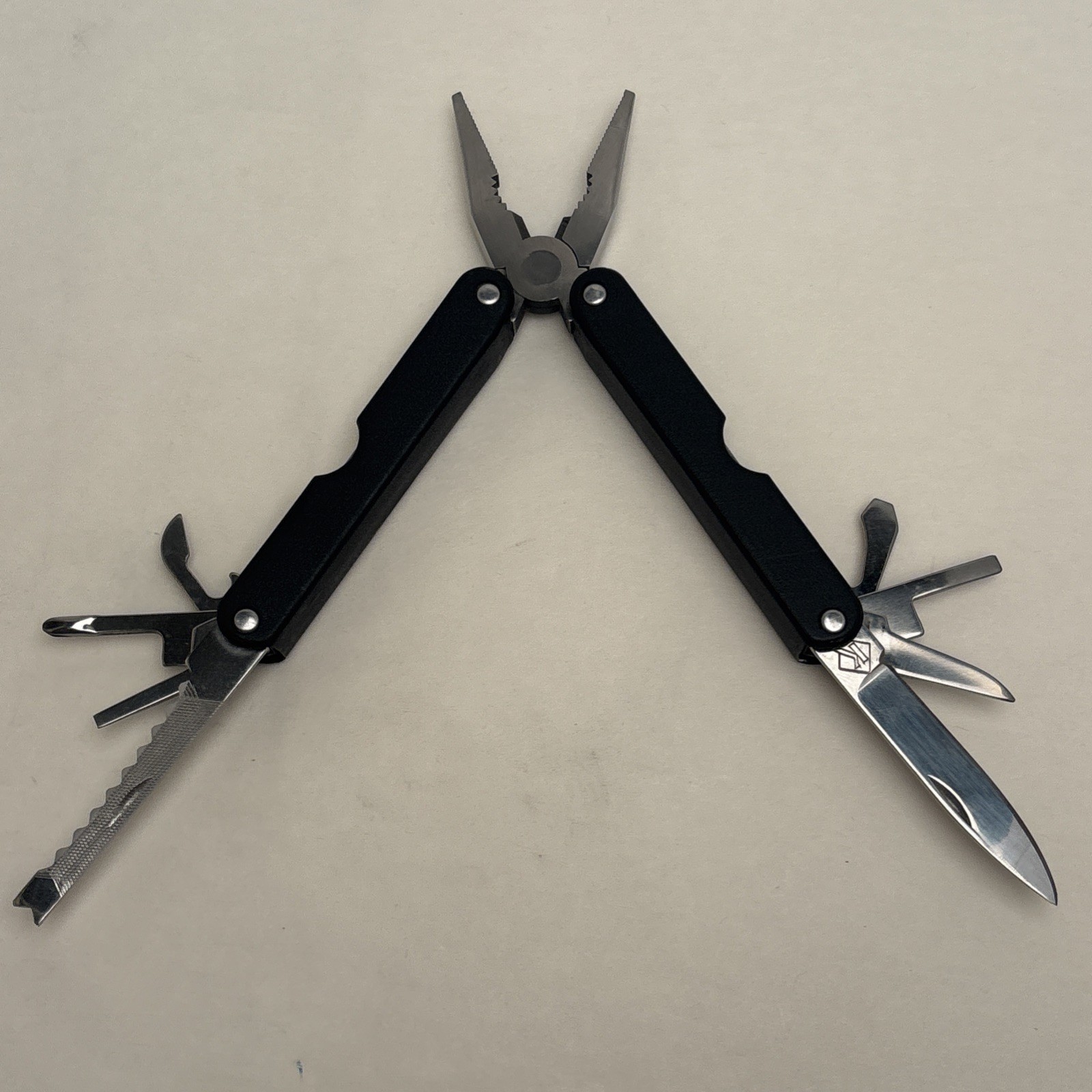Multi-Tool Multitool Mountain Quest Black Camp Tactical Survival Hunt Fish Hike