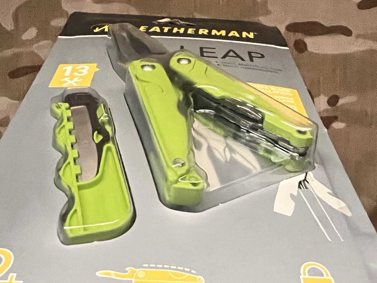 Leatherman Leap – Green – New in Pack – Collectibles, Retired.