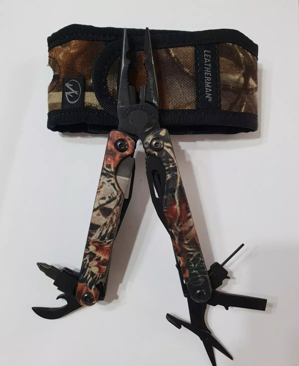🔥🔥🔥 Leatherman Charge TTI 2009 BO Autumn Camo Titanium Not Used Very Rare
