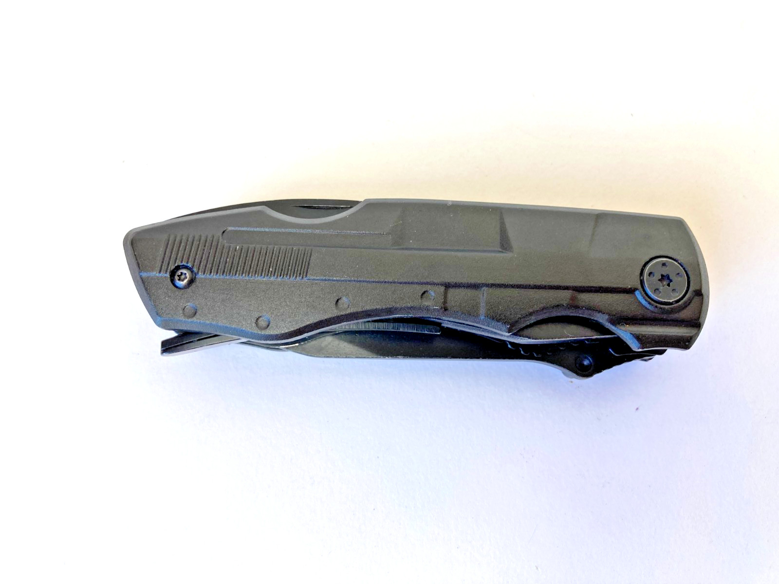 Kingmax Combination Folding Pocket Knife Multitool Black Pliers Bottle Opener