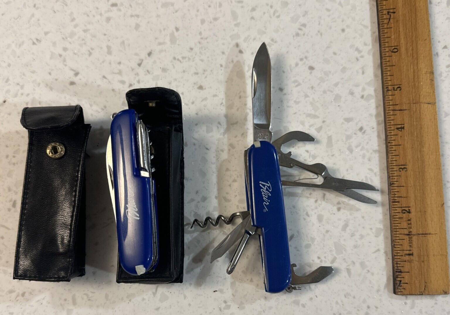 Yorkcraft Utilities Tool With Leather Case Plus More Lot (9) Great Vintage Items