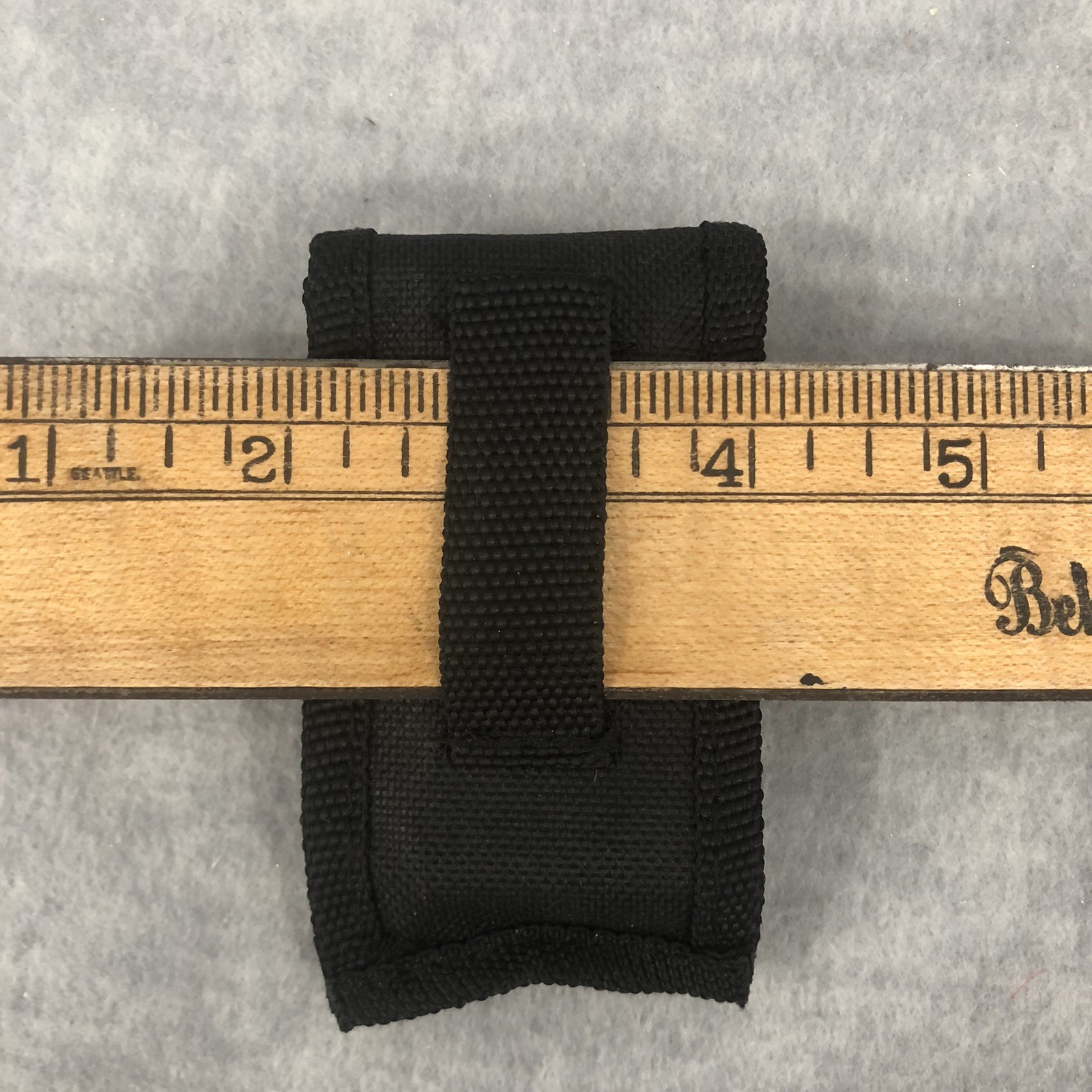 Cabela’s Multi-Tool Purple 3” Closed With Black Nylon Case With Belt Loop Clean