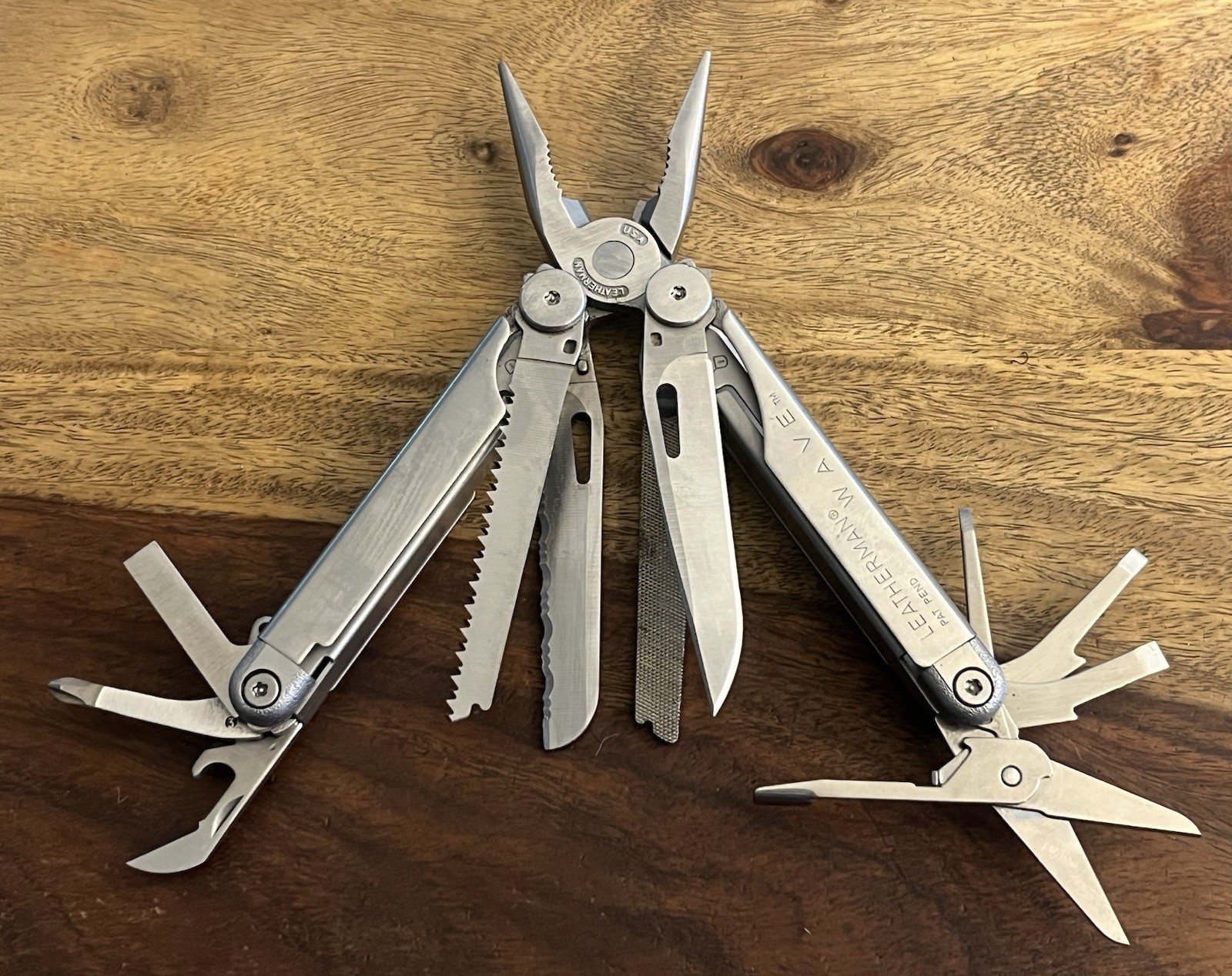 Retired 2000 Original Leatherman Wave w/New Sheath SUPER NICE!! TSA Confiscated
